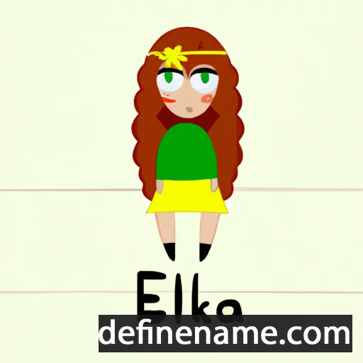 Eloika cartoon