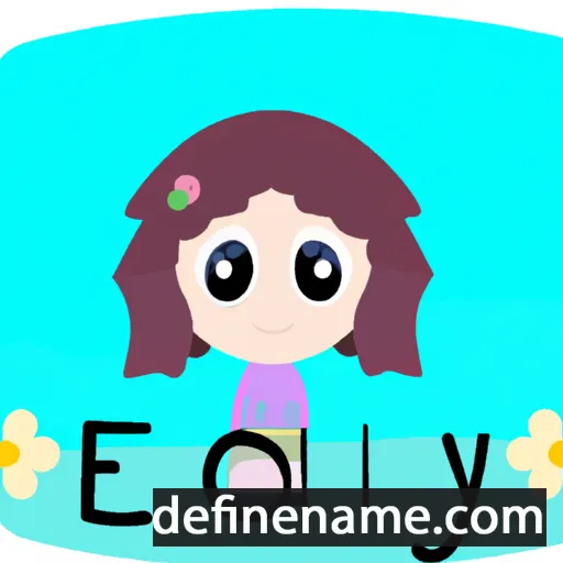 cartoon of the name Eloisy