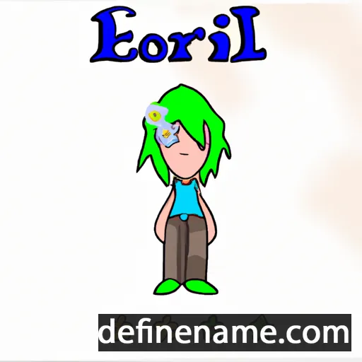 Elorri cartoon