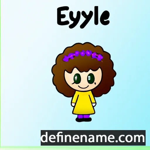 cartoon of the name Eloyse