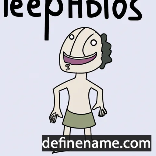 cartoon of the name Elpidephoros