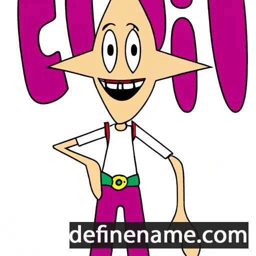 cartoon of the name Elpin