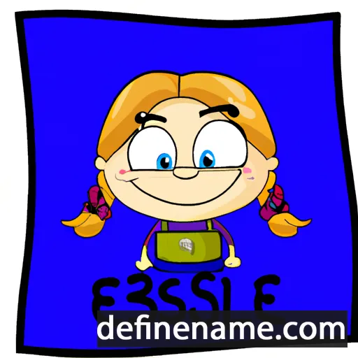 cartoon of the name Elsabe