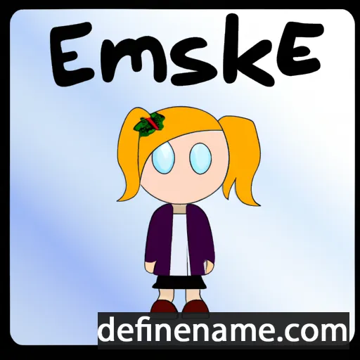 cartoon of the name Elsemieke