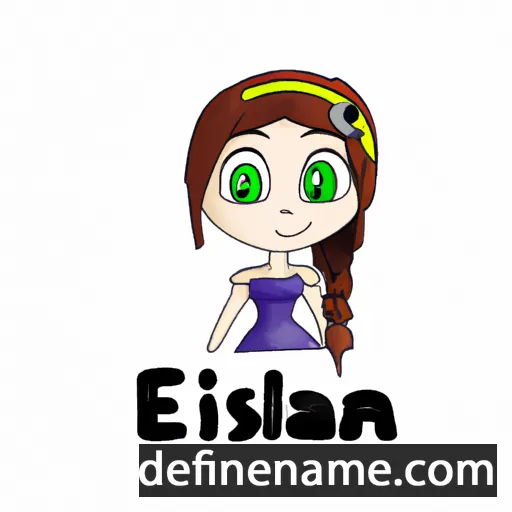 Elsianna cartoon