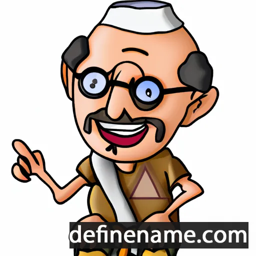 cartoon of the name Eltaib