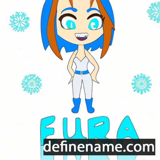 cartoon of the name Elurra