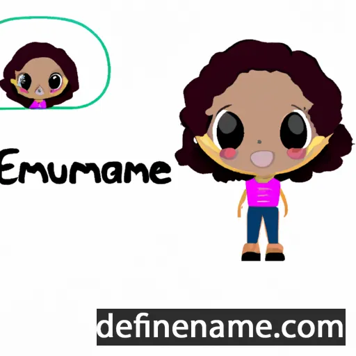 Émanuela cartoon