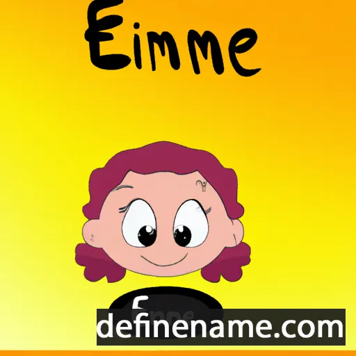 Émmeline cartoon