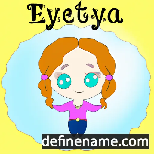 Elyzaveta cartoon