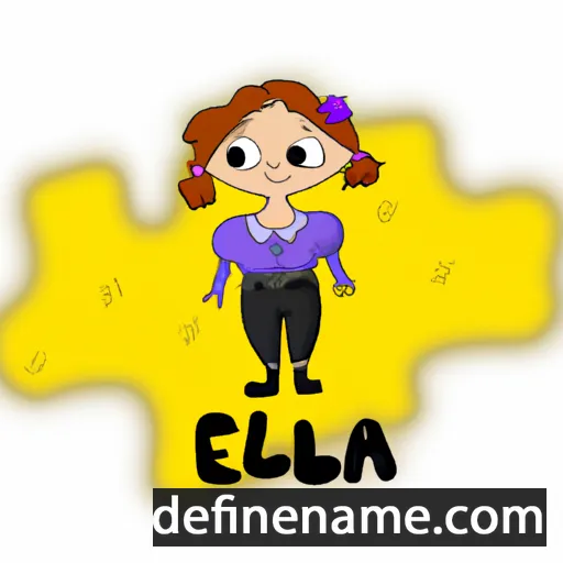 Elża cartoon