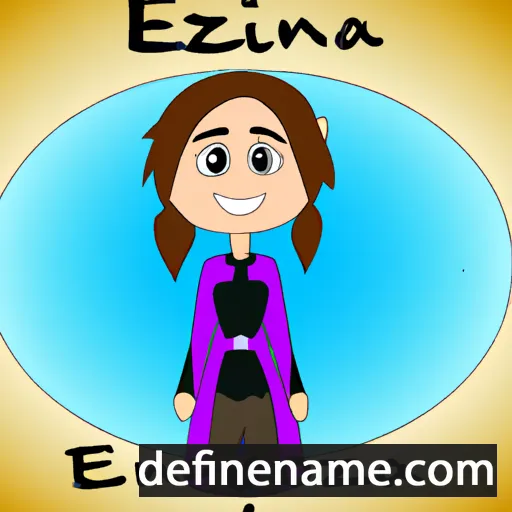 Elzana cartoon