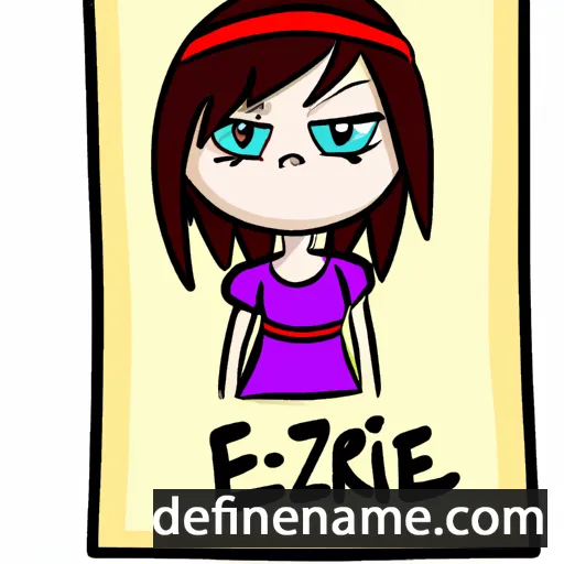 cartoon of the name Elzire