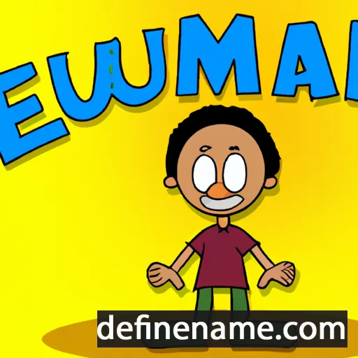 Emanúel cartoon