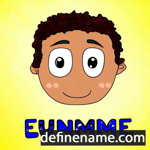 cartoon of the name Emanuèl