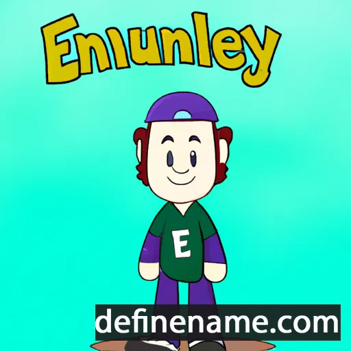 cartoon of the name Emanuely