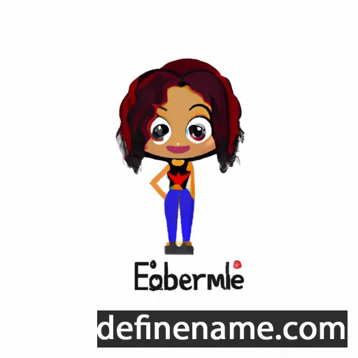 Emberlee cartoon