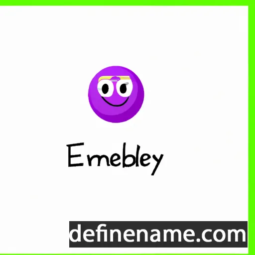 cartoon of the name Emberley