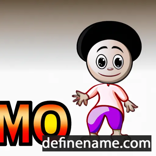 cartoon of the name Eme-obong