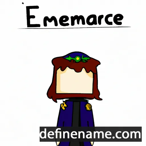 cartoon of the name Emérance