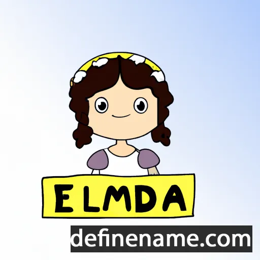 cartoon of the name Emelda