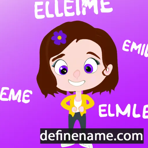 Emeliane cartoon