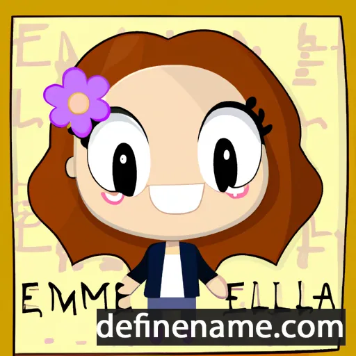 Emellia cartoon