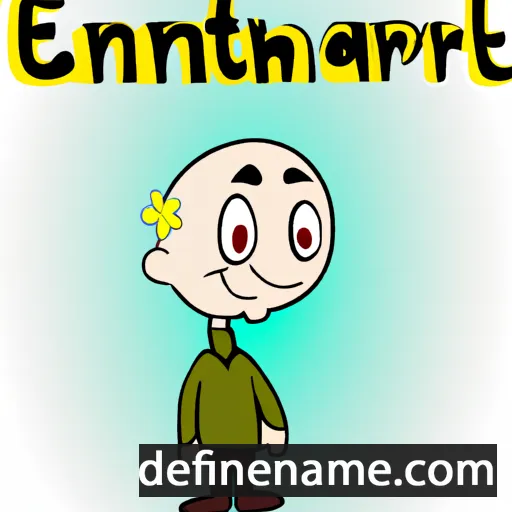 cartoon of the name Emerant