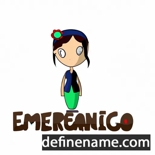 cartoon of the name Emerencia