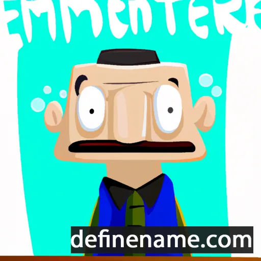 cartoon of the name Emerente