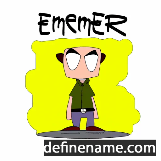 cartoon of the name Emerenz