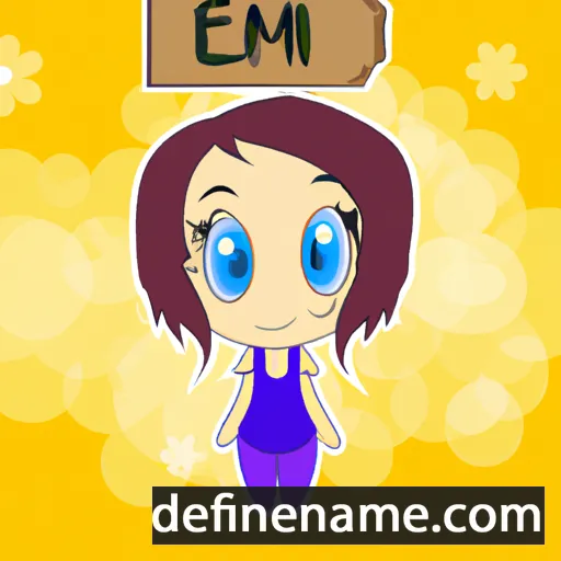 cartoon of the name Emeri