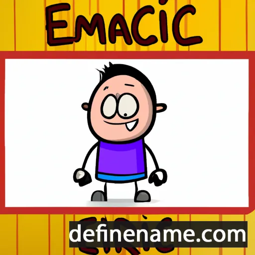 cartoon of the name Emeric