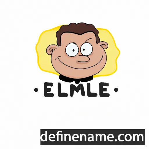 cartoon of the name Emeril