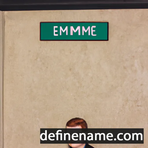 cartoon of the name Emerine