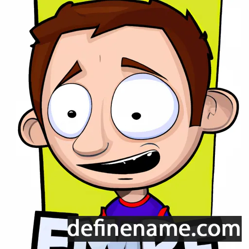 cartoon of the name Emerre