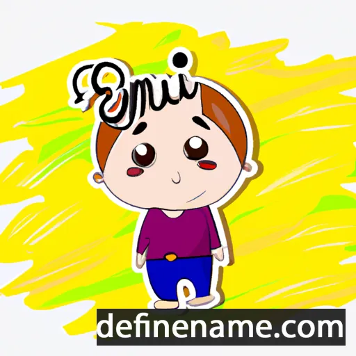 Emìliu cartoon