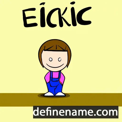 Emička cartoon