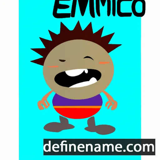 cartoon of the name Emicho