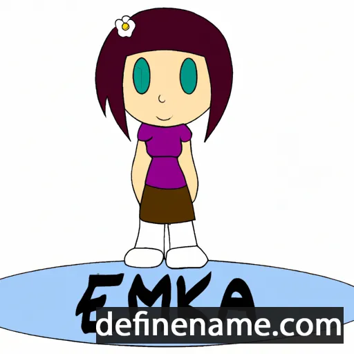 Emika cartoon