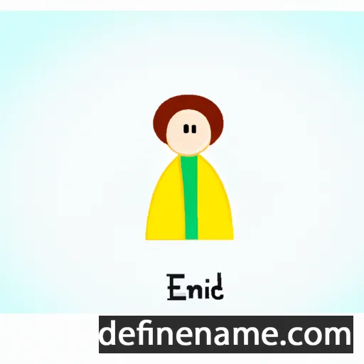 cartoon of the name Emilande