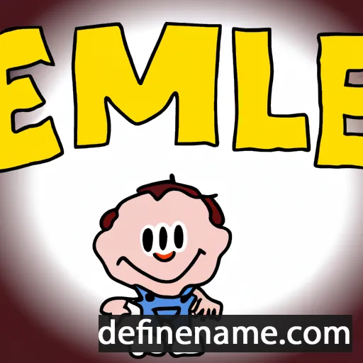 Emilé cartoon