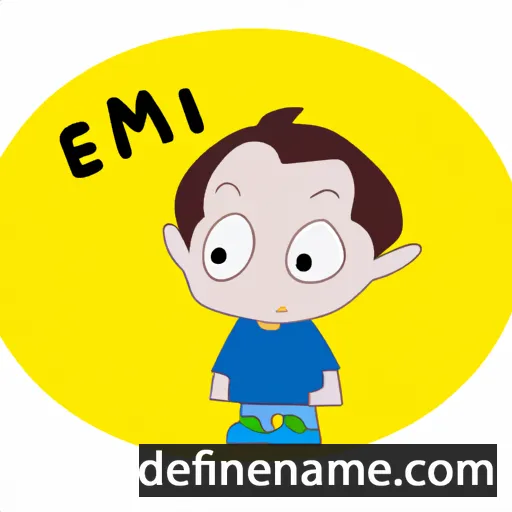 cartoon of the name Emilián