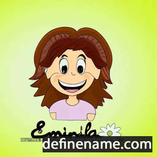 Emilianna cartoon