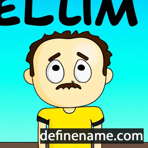 cartoon of the name Emiliusz