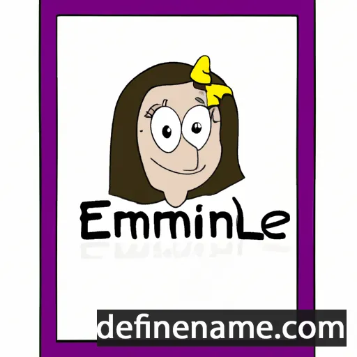 Emillene cartoon