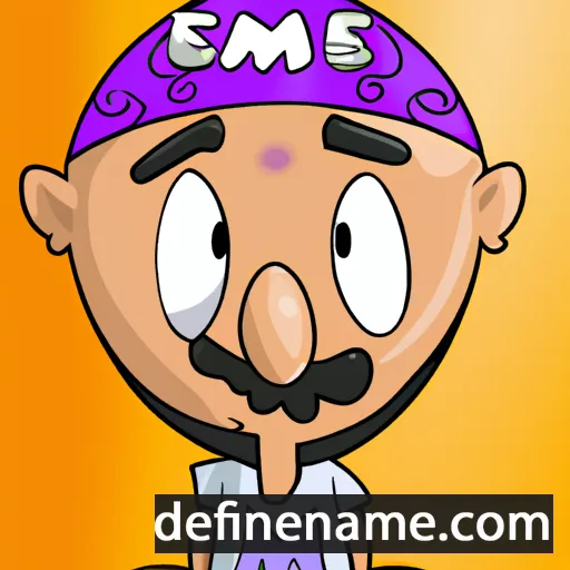 cartoon of the name Emire