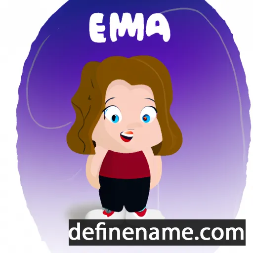 Emmá cartoon