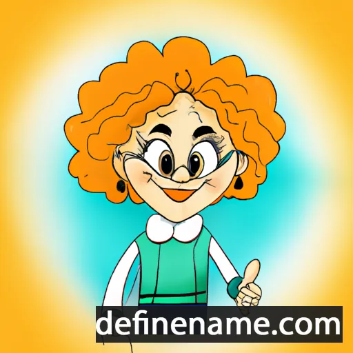 cartoon of the name Emmabella