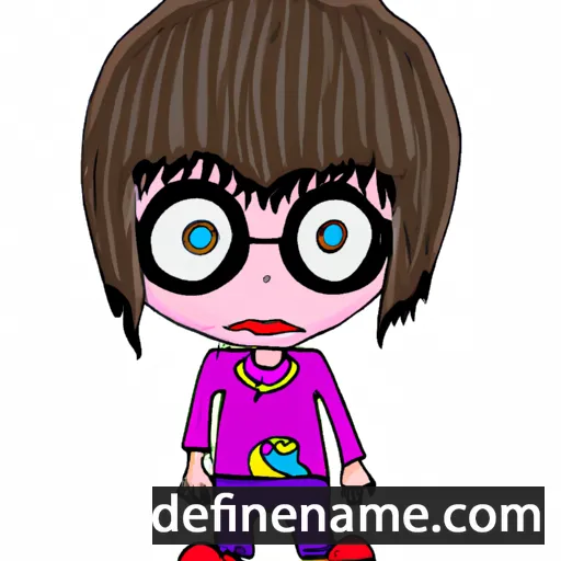 cartoon of the name Emmajean